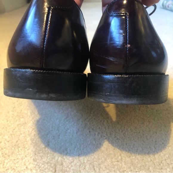 Cole Haan cordovan cap toe shoes 11D - Picture 8 of 10